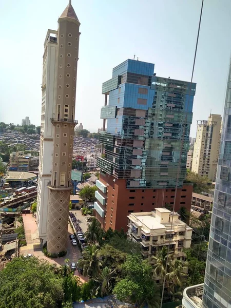 Indian Mumbai Metro City April 2022 Mumbai City Image Architecture — Stockfoto