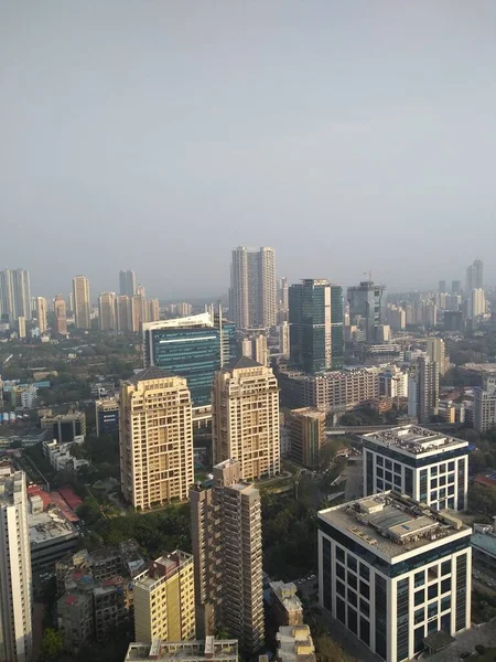 Indian Mumbai Metro City March 2022 Mumbai City Image Architecture — Stock Photo, Image