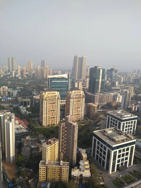 Indian Mumbai Metro City Marzo 2022 Mumbai City Imagen Architecture —  Fotos de Stock