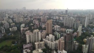 Hindistan, Mumbai metro şehri. 15 Mart 2022 Mumbai mimari tasarımı.