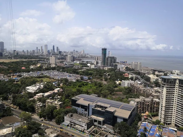 Hindistan Mumbai Metro Şehri Mayıs 2022 Mumbai Şehir Mimari Tasarımı — Stok fotoğraf