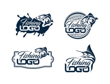 Vektör Balık Logosu Tasarımı