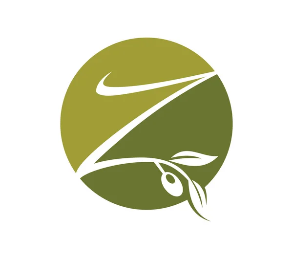 Monogram Winorośli Początkowe Logo Litera — Wektor stockowy
