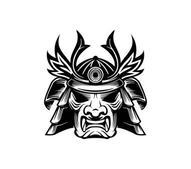 Shogun Şövalye Başı logo vektörü.