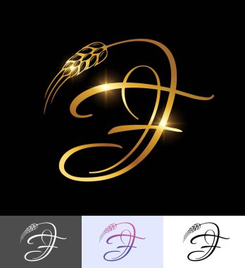 Altın buğday baş harfi F