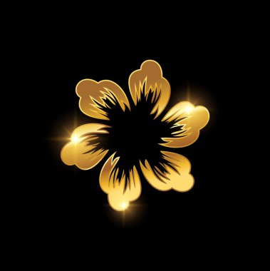 Altın Çiçek Logosu İşareti