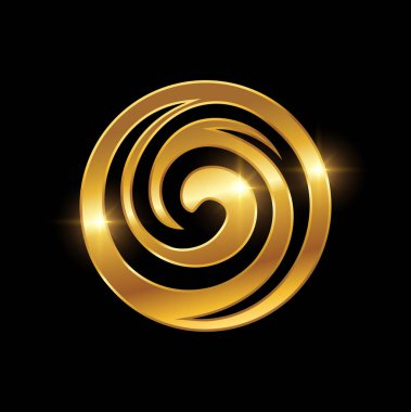 Altın Çember Logo İşaret Sanatı