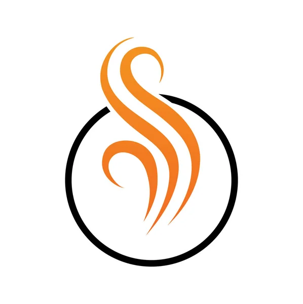 Heat Wave Symbol Logo Icon — ストックベクタ