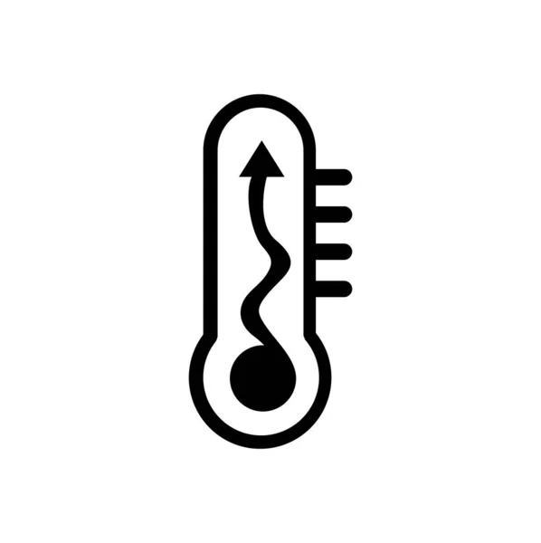 Heat Temperature Wave Symbol Logo Icon — Archivo Imágenes Vectoriales