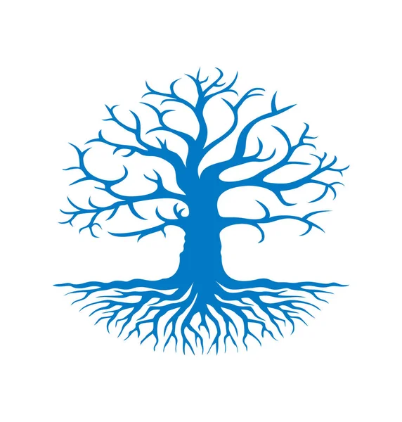 Яскраве Дерево Логотип Векторний Знак — стоковий вектор