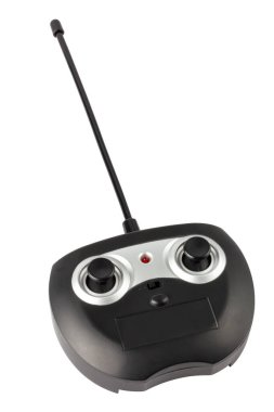 Antenle uzaktan kumanda. Çocuk oyuncakları için kontrol paneli.