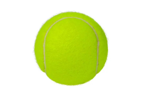 Tennis ball on a white background. Sport equipment. — Stock fotografie