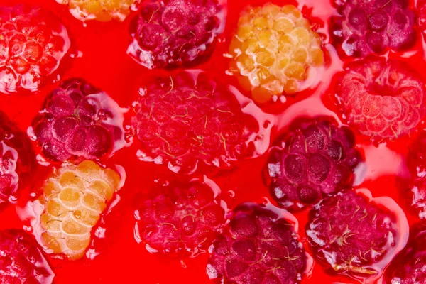 Raspberry Marmalade Close Raspberry Dessert Raspberry Jam High Quality Photo — Foto de Stock