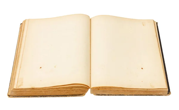 Libro Abierto Aislado Diseño Libro Vintage Abrir Libro Antigüedades Páginas — Foto de Stock