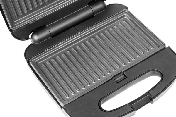 Ribbed Surface Electric Grill Grill Non Stick Coating High Quality — Stockfoto