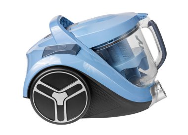 Elektrik süpürgesi beyaz arka planda izole edilmiş. Elektrik süpürgesi yakın plan. Yüksek kalite fotoğraf