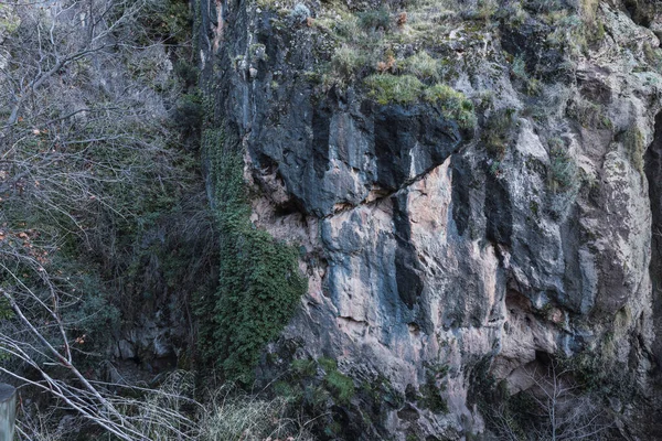 カホロス グラナダ アンダルシア スペインのルート上の岩壁 Sierra Nevada — ストック写真