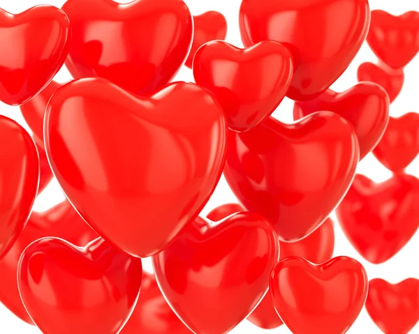 Festive Background Hearts Valentine Day Illustratio — Stock Photo, Image