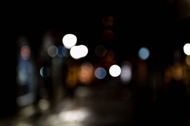 Örtülü olarak soyut bokeh