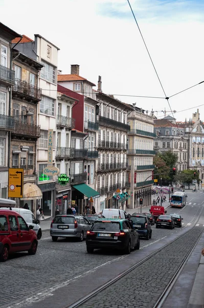 Centro da cidade do Porto no Outono — Fotografia de Stock