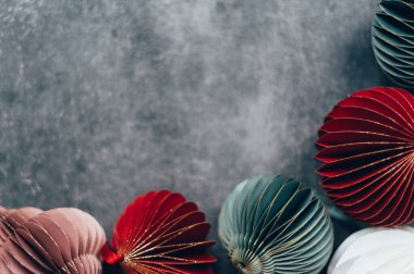 Moda kağıt Noel ağacı mücevherleri