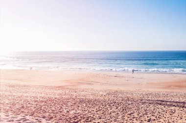 Portekiz, Aveiro yakınlarındaki Atlantik Okyanusu plajı