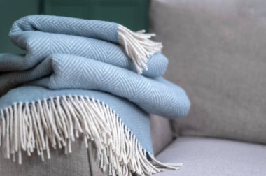 Yünlü kontrol battaniyesi