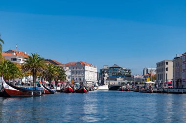 Sonbaharda Aveiro şehir merkezi