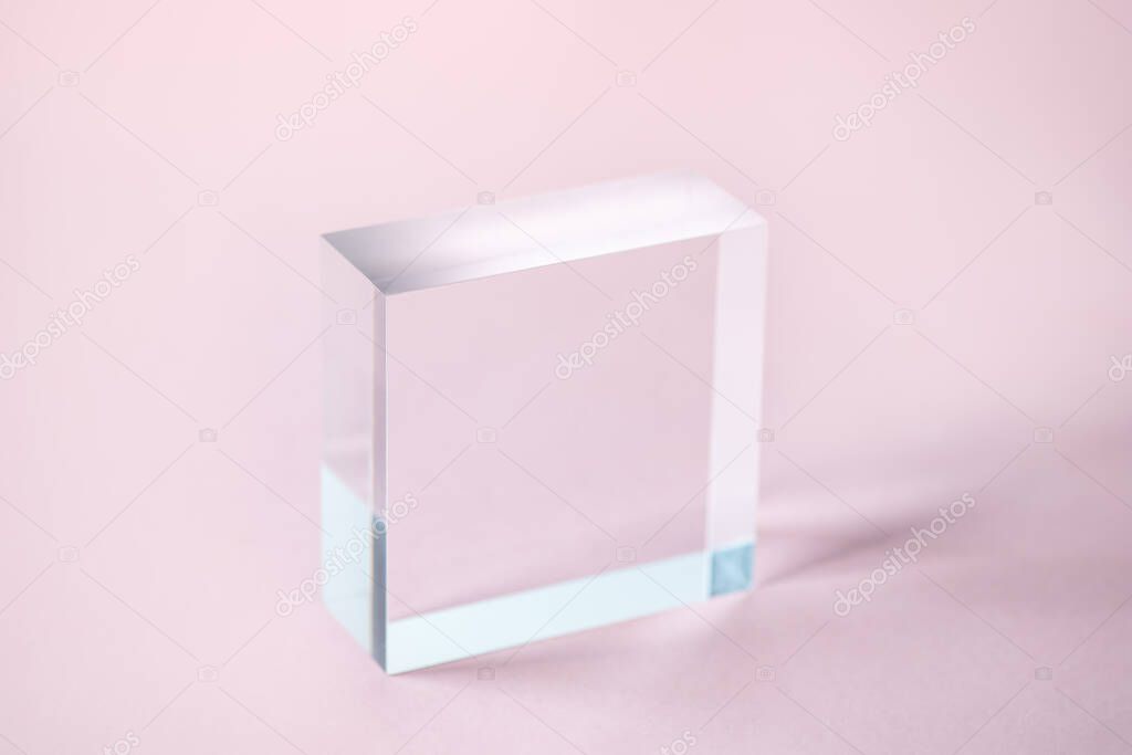 Acrylic Solid Display Block