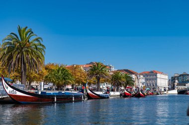Sonbaharda Aveiro şehir merkezi