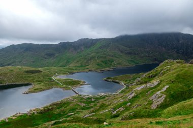 Kuzey Galler 'deki Snowdonia Ulusal Parkı, İngiltere