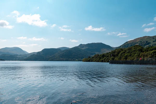 Landschaft des Ullswater Lake, Großbritannien — Stockfoto