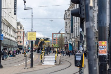 Manchester şehir merkezi, İngiltere