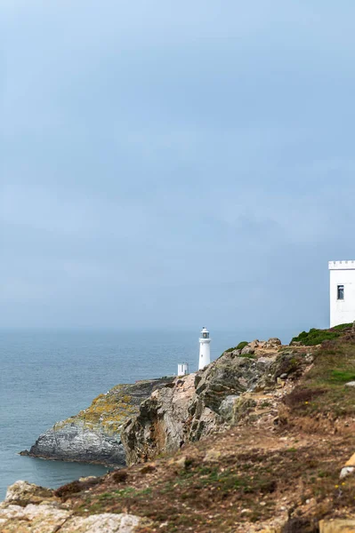 Phare South Stack, Pays de Galles, Anglesey, Royaume-Uni — Photo