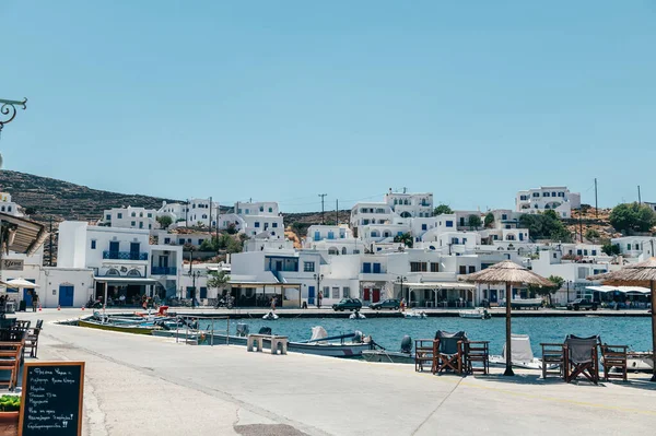 Panormos Tinos Greece July 2022 Bay Village Panormos Cycladic Houses — Φωτογραφία Αρχείου