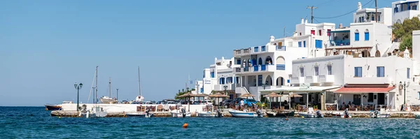 Panormos Tinos Greece July 2022 Bay Village Panormos Cycladic Houses — Stockfoto