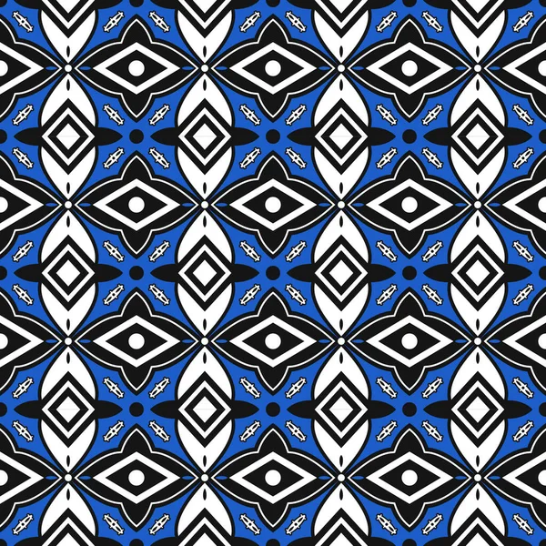 Portekiz fayanslarıyla kusursuz desen. Vektör çizimi. Portekiz vektör kiremitleri deseni. Talavera deseni. Azulejos Portekiz. Türk süsü. Fas fayans mozaiği. İspanyol porseleni.