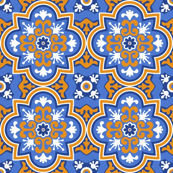 Kusursuz geleneksel süs vektörü. Doğulu çok renkli bir süs. Fas süslemeleri. Dekoratif elementlerle tasarım ve moda için güzel bir desen. kiremitler için desen