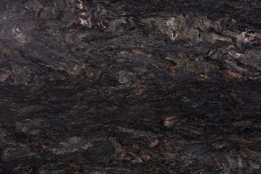 Yeni katı granit dokusu siyah renkte.