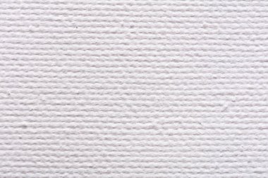 Çekici tasarım için beyaz renkli doğal tuval..