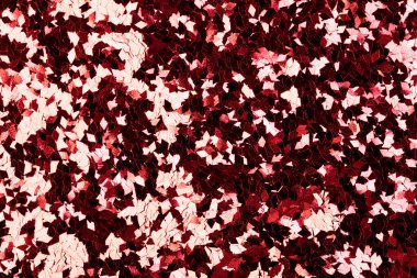 Masaüstünüzün bir parçası olarak sevimli kırmızı tonunuzdaki holografik parlatıcı arkaplanı.