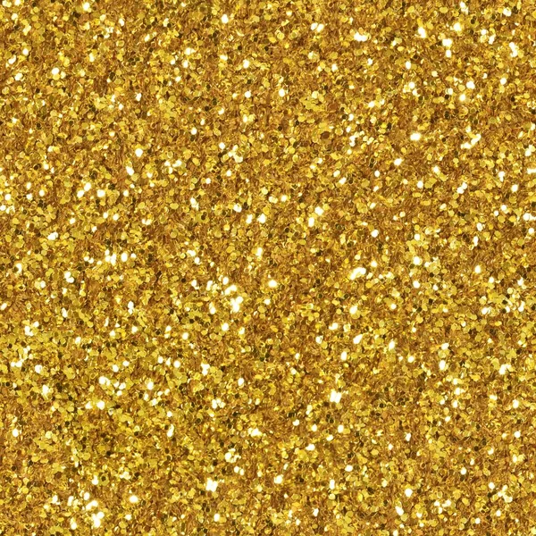 Background with shiny gold glitter. Seamless texture, tile ready. — ストック写真