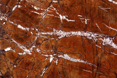 Perfect White Fire Gold marble background, texture in brown tone.