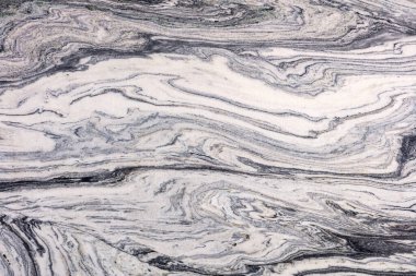 Volcano White - natural polished grey granite stone slab, ideal texture for perfect interior, background or other design project.