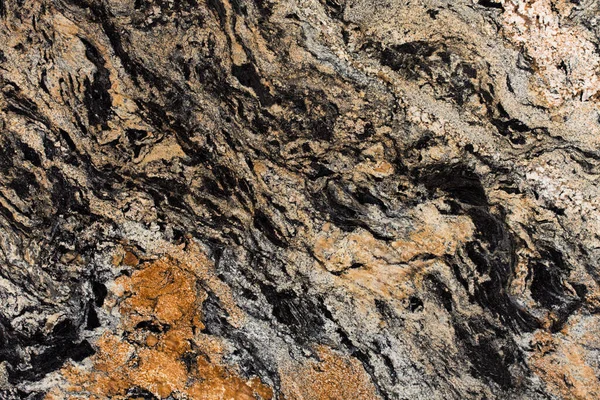 Oro Magma Piedra Granito Natural Foto Textura Losa Para Interior — Foto de Stock