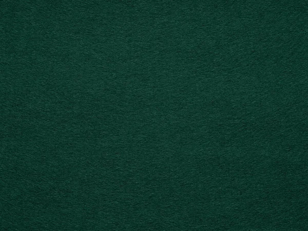 Dark Green Poker Table Felt Soft Rough Textile Material Background — Stock Photo, Image