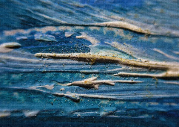 Niebieski Abstrakcyjny Obraz Powierzchni Wody Tło Lub Tapeta Ilustrowany Detal — Zdjęcie stockowe