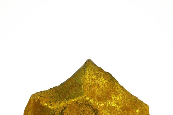 Gold Mountain Lub Złota Wyspa Bryłka Złota Miejsca Koncepcję Biznesu — Zdjęcie stockowe