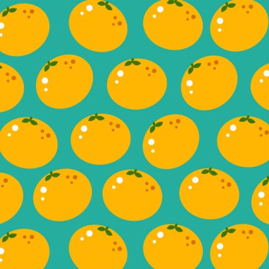  Meyveli, şirin, düz yaz şablonu. Turuncu. Tasarımın için harika bir yemek geçmişi. Vejetaryen, vejetaryen, sağlıklı yemek, diyet konsepti.