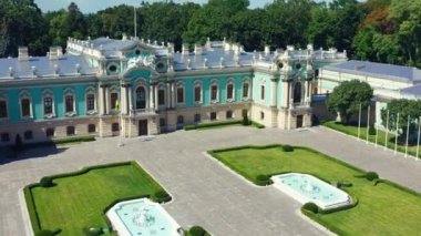 Mariinsky Sarayı 'nın Kyiv' deki havadan görünüşü, Mariinsky Sarayı Kyiv, Ukrayna